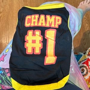 5/$20 Size small male dog Tee